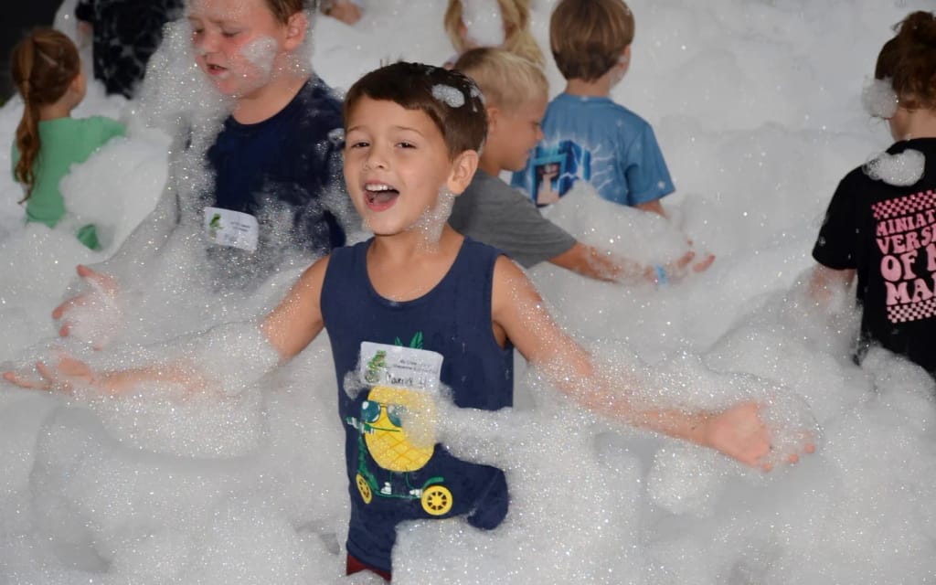 The Foam Frenzy foam party