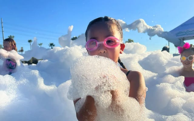 The Foam Frenzy foam party