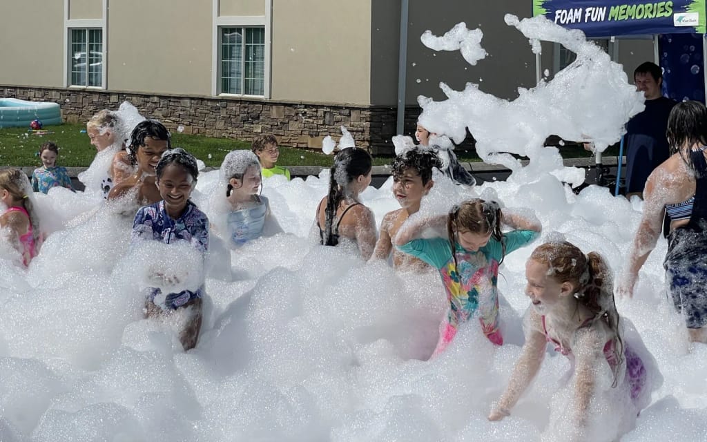The Foam Avalanche foam party